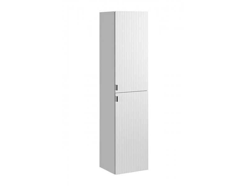  Ensemble salle de bain meuble vasque 90 cm + 2 éléments - camille white  - Conforama E