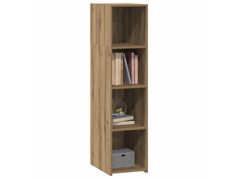  Buffet - haut armoire chêne artisanal 30 x 41 x 124 cm bois d'ingénierie  - Conforama C