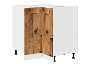 Meuble de cuisine lyon bois ancien 75,5x75,5x81,5cm bois d'ingénierie