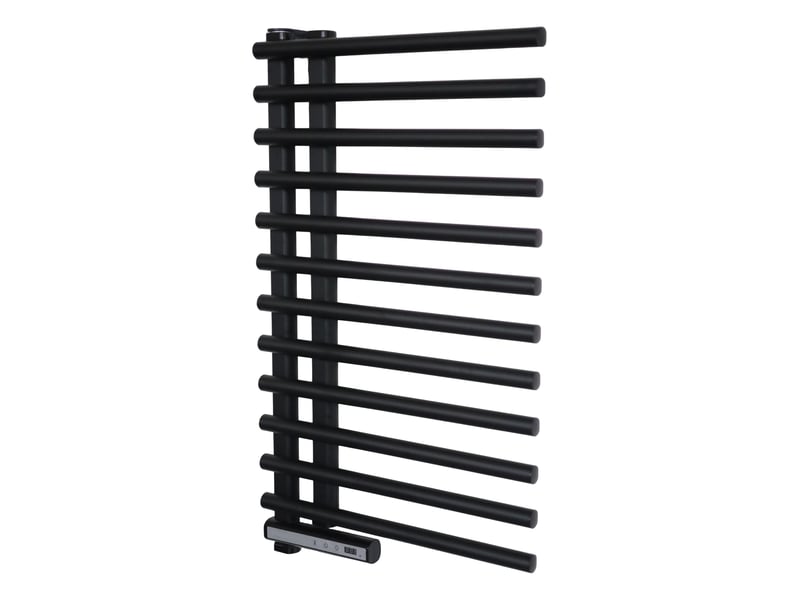  Radiateur sèche-serviettes rotatif 180 degrés noir NTW GIRO B - Conforama A