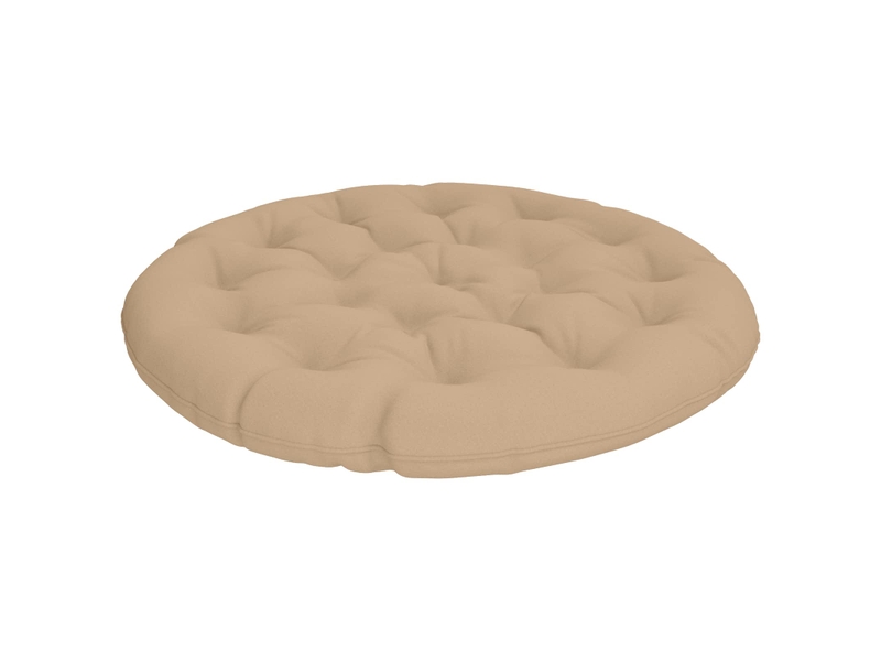  Coussin de chaise papasan, coussin d'assise vianen 100 % polyester sable cf54244  - Conforama A