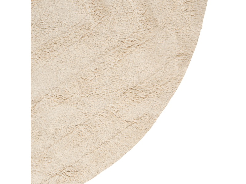  Tapis enfant turtuk  beige clair ø 160 cm coton  - Conforama E