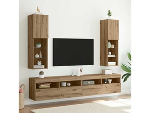 Meuble tv coloris bois clair  <strong></strong>  <strong></strong>