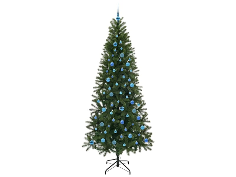  Sapin de noël - arbre de noël artificiel vert 240 cm pe et pvc  - Conforama D