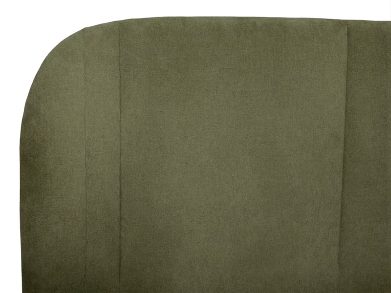 Bobochic tête de lit sidney tissu texturé vert 180 SIDNEY - Conforama C