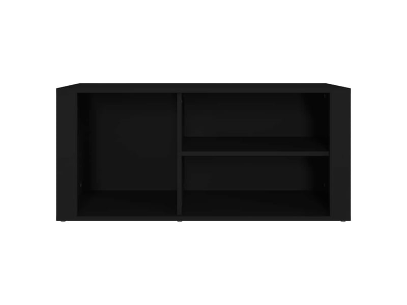  Meuble à chaussure, armoire à chaussures noir 100x35x45 cm bois d'ingénierie  - Conforama E