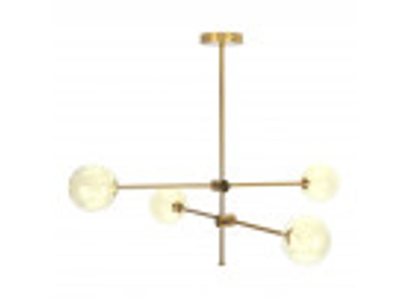  Fabrilamp jerusalen, lampe, moderne, 4 x g9, bronze, 63 x 82 x 82 cm 154654012 - Conforama D