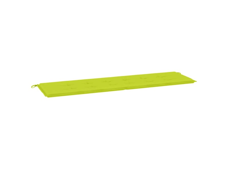  Coussin de banc de jardin, coussin d'assise vert brillant 180x50x3cm tissu oxford cf52869  - Conforama A