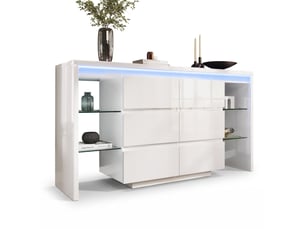 Meuble tv coloris blanc  EVRYAE   