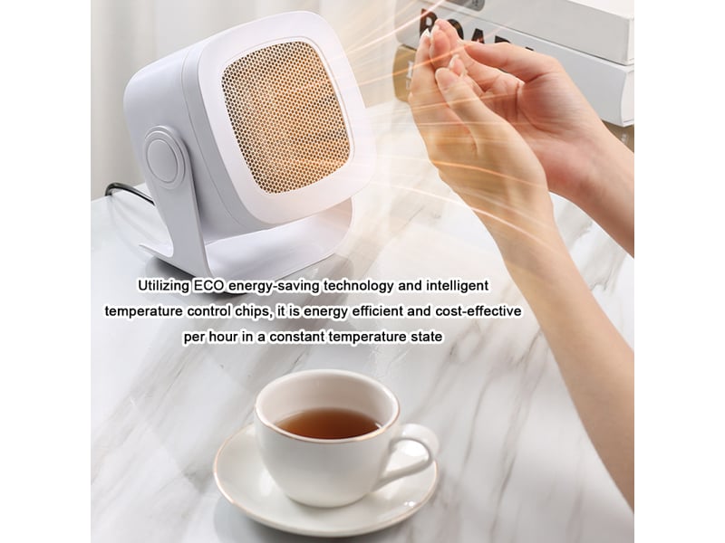  Chauffage de bureau portable pour usage domestique [blanc, 220v, 800 w, multicolore  - Conforama C