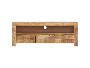 Meuble tv coloris marron 110 cm <strong></strong>  <strong></strong>