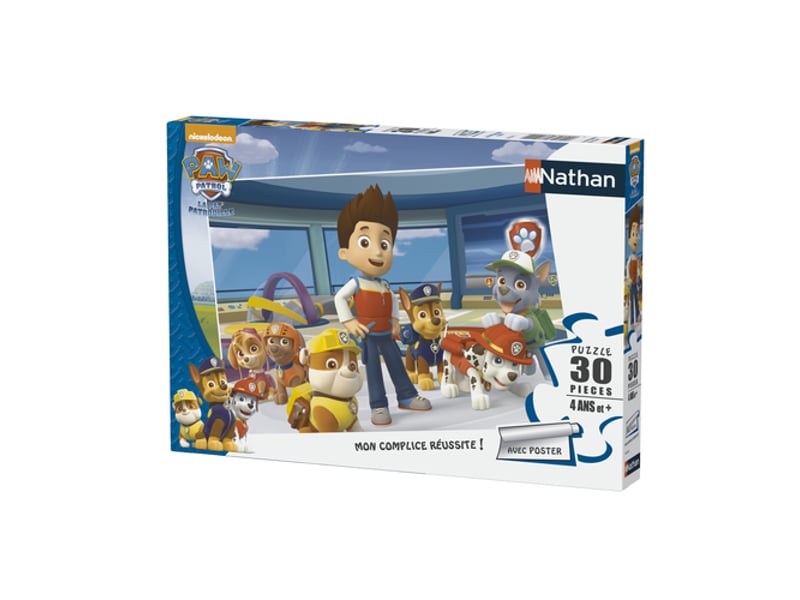  Nathan puzzle 30 p - la pat'patrouille reunie 4005556863549 - Conforama A