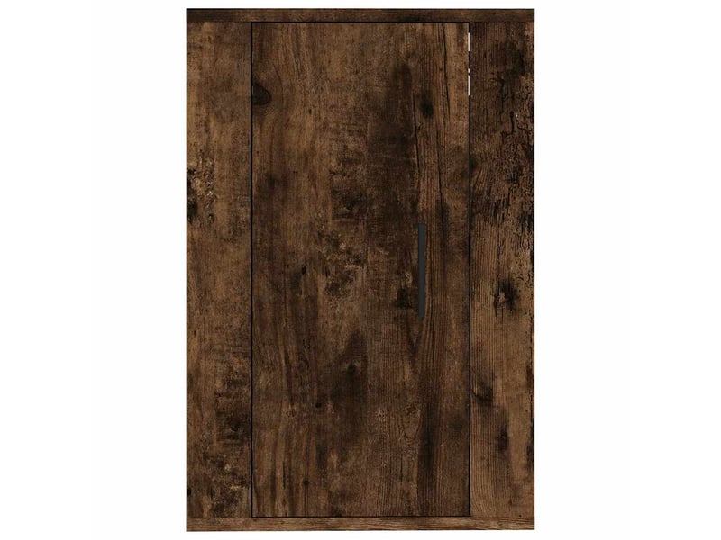  Lot de 2 meuble tv mural, meuble tv suspendu chêne fumé 40x34,5x60 cm  - Conforama E