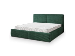 Lit coffre 180x200 cm MASSENO coloris vert