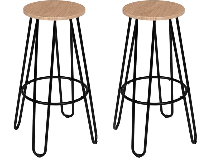 Housse Tabouret Bar Avec Dossier AHQiZFX Lot De 2 Housses De Tabouret De Bar Rondes, Très élastiques, Douces, Lavables Avec Coussin Antidérapant, Faciles à Nettoyer, Pour Chaises Rondes De 30,5 à 45,7
