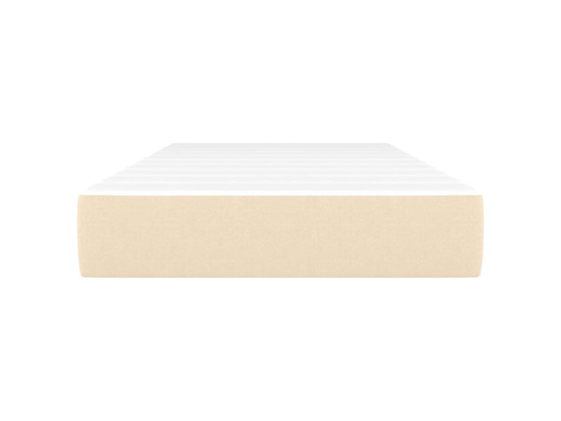  Matelas de lit à ressorts ensachés fermeté moyenne crème 120x190x20 cm tissu  - Conforama C
