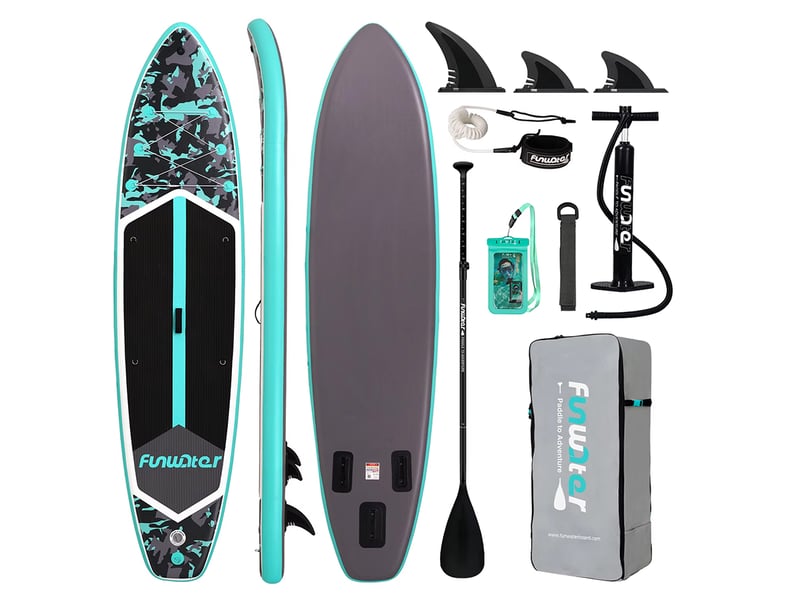 Planche de SUP Funwater SUPFW32C - 350x83x15cm 180kg - Conforama A