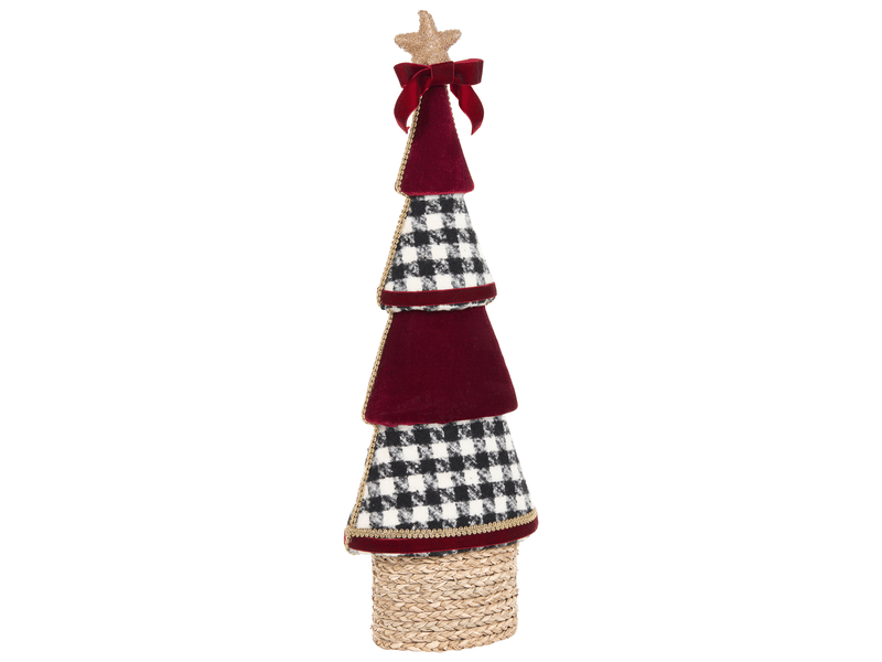  Lot de 2 figurines alvsbyn 5570 cm arbre de noël marron  - Conforama E