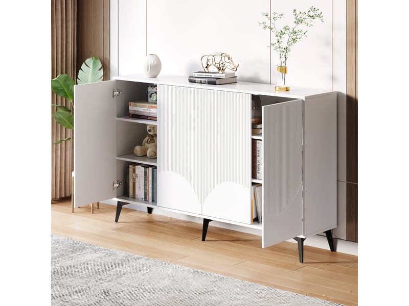  Lit superposé en pin et lvl naturel 90x200 cm avec escalier droit, rambarde, porte, protection anti-chute et espace libre aménageable sous le lit  - Conforama D
