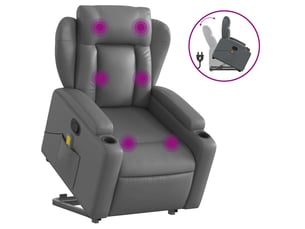 Fauteuil fixe  <strong></strong> Tissu gris