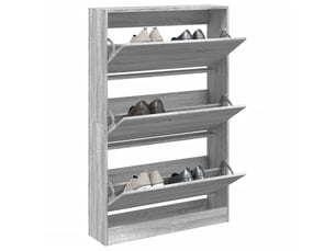 Meuble à chaussures 3 paire(s)  <strong></strong>  <strong></strong> coloris gris