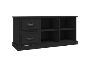 Meuble tv coloris noir 102 cm <strong></strong>  <strong></strong>