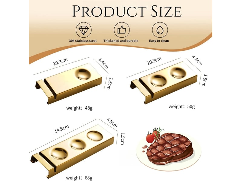  Support à couverts pour baguettes, cuillères, fourchettes et couteaux, en acier inoxydable 304, lot de 2, pour table à manger, hôtel ou restaurant  - Conforama C