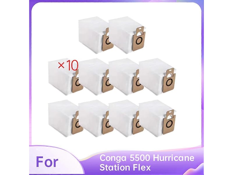  Dust bag for conga 5500 hurricane station flex vacuum cleaner accessories dust bag replacement parts  - Conforama E
