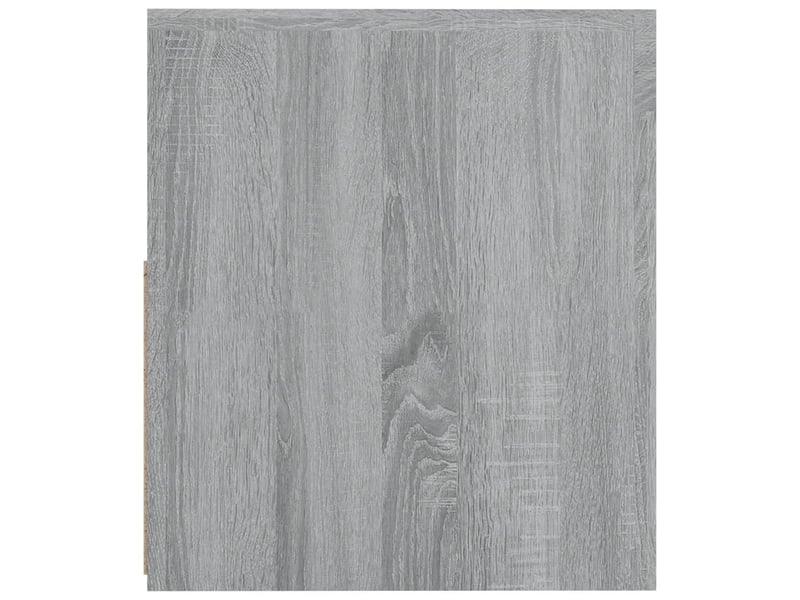  Lot de 2 tables de chevet - cabinet de chevet - table de nuit avec led sonoma gris 60x35x40 cm  - Conforama E