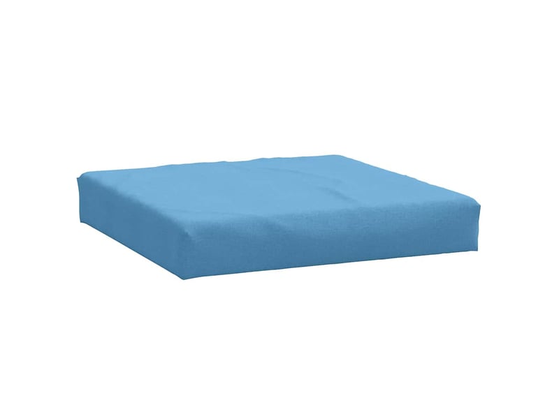 Lot de 3 coussins de palette, coussins de canapé bleu mélangé tissu cf59664  - Conforama E