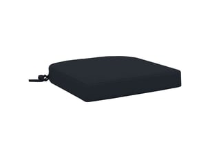 Coussin de siège, coussin d'assise en 1 pièce soest 100 % polyester bleu foncé cf55827