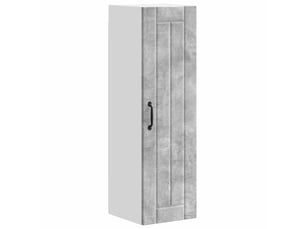 Meuble mural de cuisine, armoire de cuisine gris béton 30x31x100cm shl6183