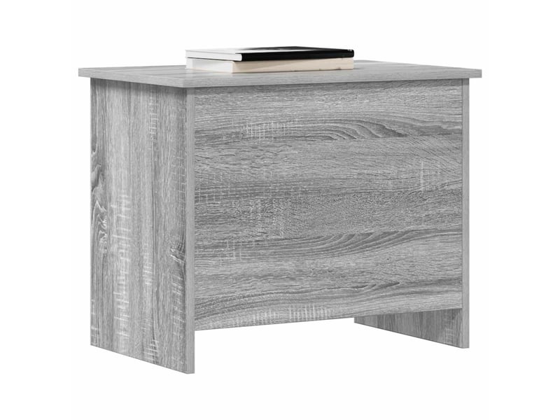  Coffre de rangement avec stockage sonoma gris 60x40x50 cm  - Conforama C