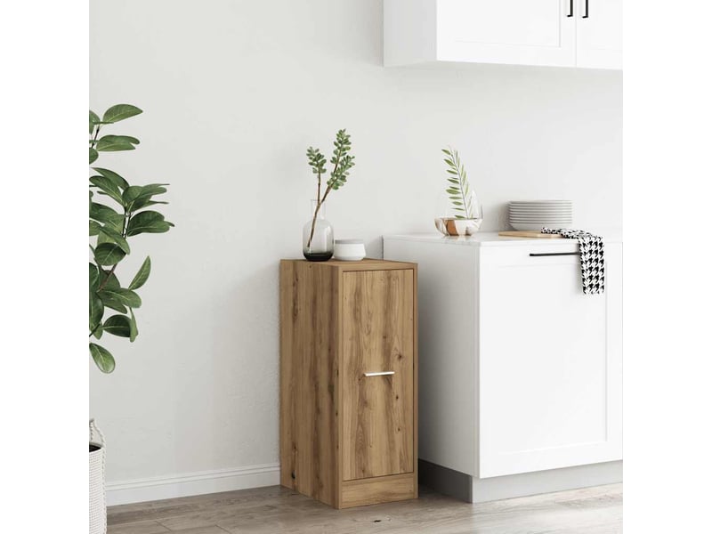  Meuble de rangement, armoire d'apothicaire chêne artisanal bois d'ingénierie shl8618  - Conforama B