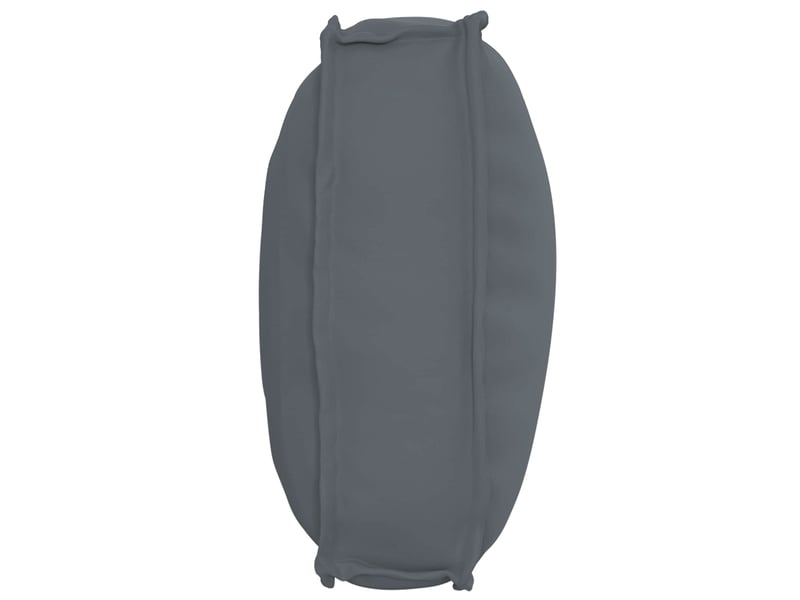  Coussin d'assise, coussin pour chaisecanapé tissu oxford anthracite 70 x 40 x 12 cm cf56643  - Conforama D