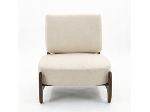Fauteuil fixe  WISHDOR Tissu beige