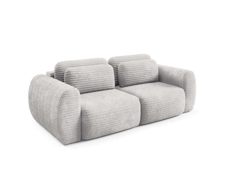  Canapé convertible premium cloud gris  - Conforama B