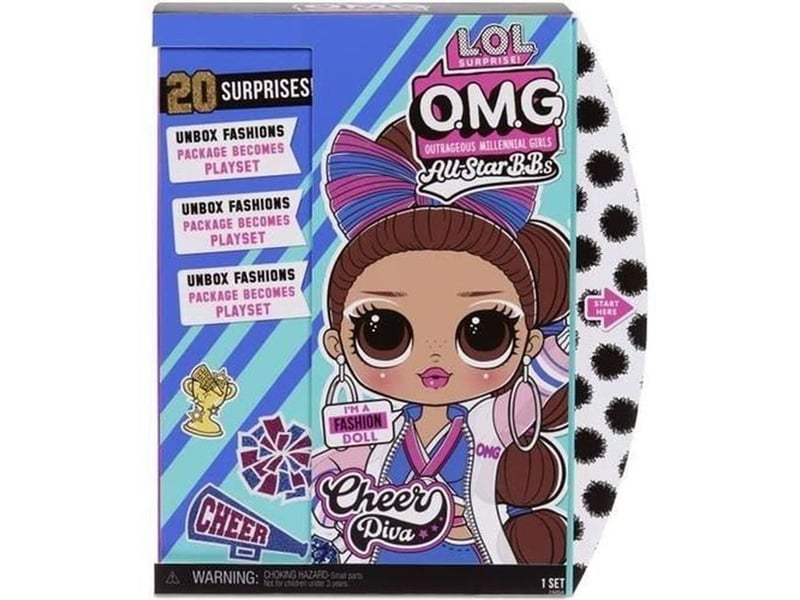  Poupée mannequin sports chant de divas omg 24 cm multicolore avec tenue et accessoires 577508EUC - Conforama E