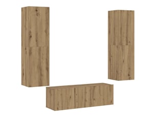 Meuble tv coloris bois clair  <strong></strong>  <strong></strong>