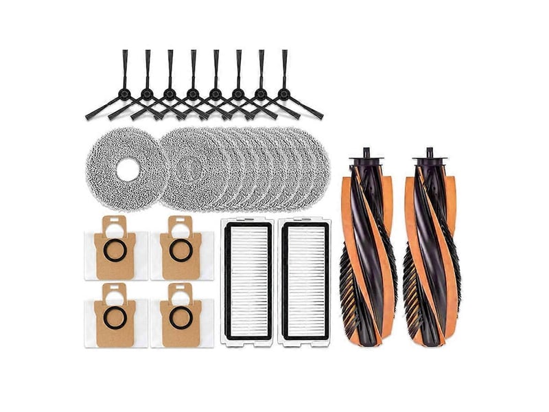  For jonr p20 pro t5 pro robot vacuum cleaner accessories main side brush hepa filter mop cloth dust bags replacement  - Conforama B
