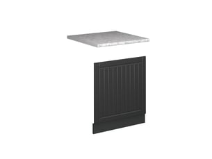 Vicco façade, gris foncé, 60cm , pt marbre