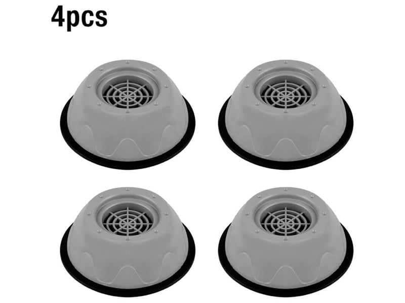  4 pièces anti vibration machine a laver, patin anti vibration lave linge pour la réduction du bruit  - Conforama D