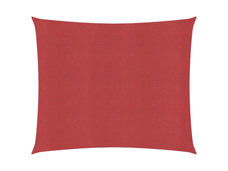  Voile d'ombrage - voile d'ombre - voile parasol 160 gm² rouge 4x4 m pehd  - Conforama A