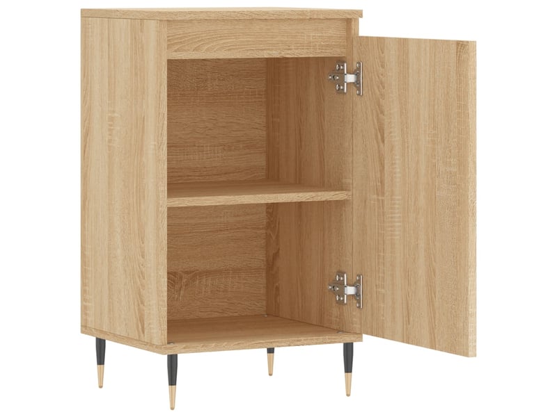  Buffet - bahut - meuble de rangement chêne sonoma 40x35x70 cm bois d'ingénierie  - Conforama D