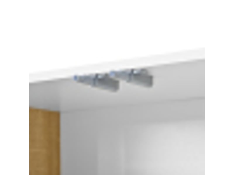 Ensemble meuble tv à façade rainurée, rangement multimédia, combinaison de panneaux pb et mdf, meuble de salon moderne - Conforama E