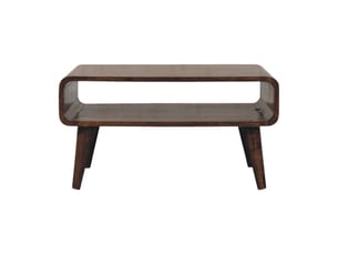 Table basse rectangulaire coloris noir  