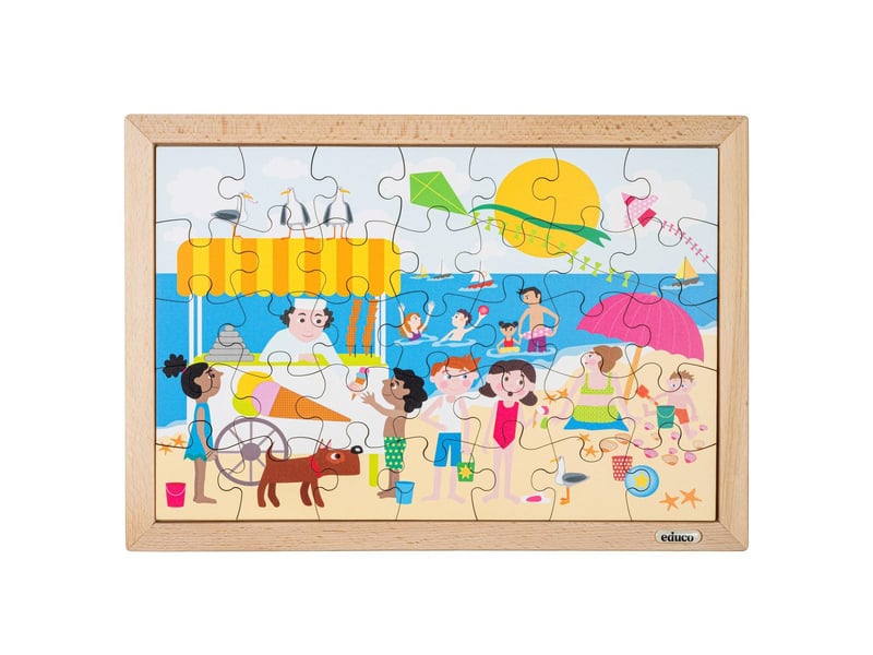  Educo sens des nombres - opérations jusquà 12  35 pièces de puzzle 8719924045609 - Conforama B