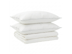 Ensemble de couette et d'oreiller 3 pcs - duvet 155x220 cm été 140 gsm