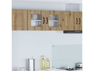 Meuble mural de cuisine | armoire de cuisine chêne artisanal shl2046
