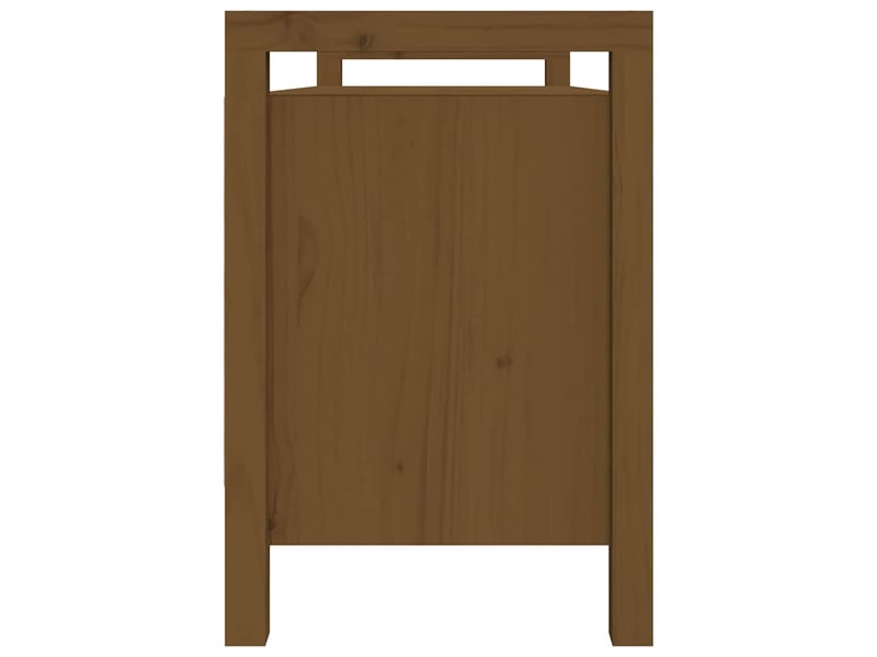  Banc d'entrée, banc interieur marron miel 110x40x60 cm bois de pin massif  - Conforama D